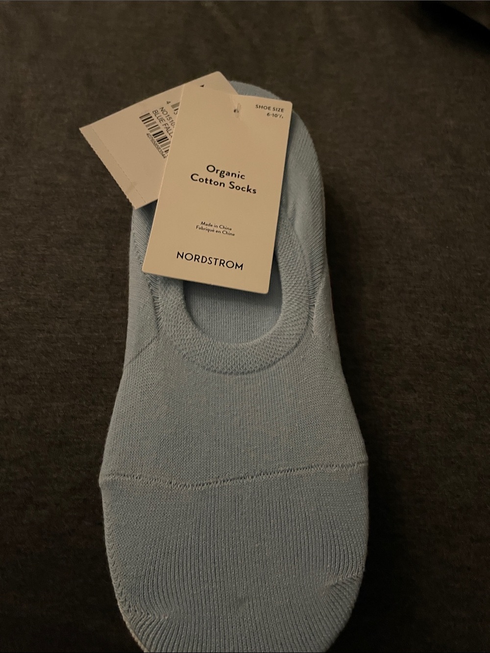Nordstrom No-Show Organic Cotton Socks 3 Pack
